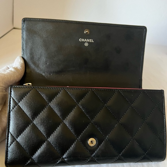 Flap Cambon Long Wallet with Chain - Picture 4 of 16